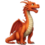 Dragon sticker
