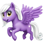 Flying little pony sticker