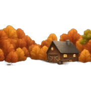 Autumn Falls sticker
