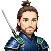 Warrior Samurai sticker