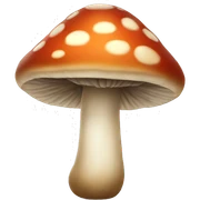 Mushroom sticker
