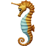 sea horse sticker