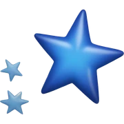 blue star sticker