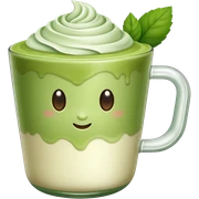 Matcha latte  sticker