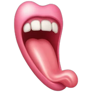 tongue sticker
