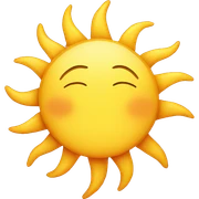 Sun  sticker