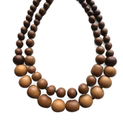 brown necklace sticker