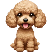 Toy poodle sticker