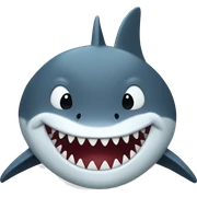 Shark sticker