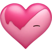 The pinkest heart in the world  sticker