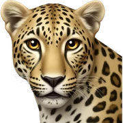 Leopard  sticker