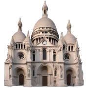 sacrée coeur paris sticker