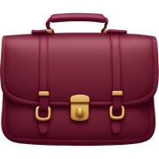 Christmas burgundy bag sticker