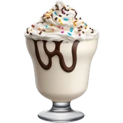 Milkshake soup sticker