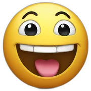 laughing ball sticker