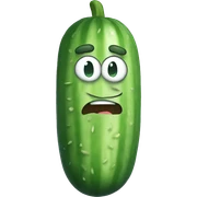 Cucumber rick sticker