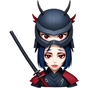 Shadow Samurai sticker