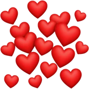 Hearts  sticker