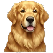 golden-retriever-king sticker