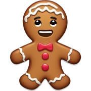 Gingerbread sticker