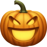 Pumpkin sticker