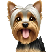 parti yorkie sticker