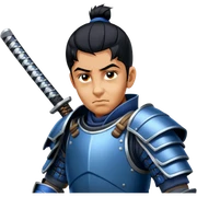 Samurai Defender sticker
