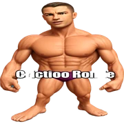 muscular boy meme parody sticker