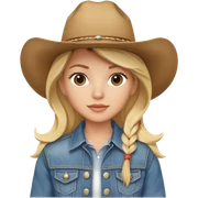 Cowgirl  sticker