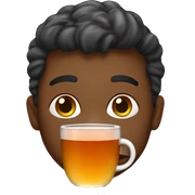 Hot tea  sticker