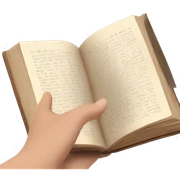 hand holding a book sticker