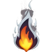 Fire sticker