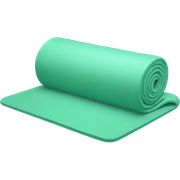 Gym mat for yoga mint green color sticker
