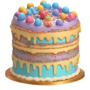 Cake sticker