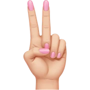 pink middle finger sticker