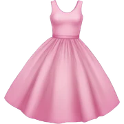 pink dress sticker