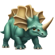 triceratops sticker