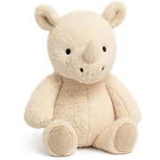 jellycat stuffed plush baby white rhinoceros sticker