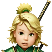 Emerald Samurai sticker
