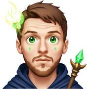 Stormcaller Wizard sticker