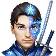 Celestial Samurai sticker