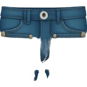 Blue jeans sticker