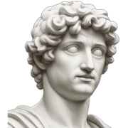 italian statue sticker