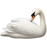 swan sticker