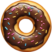 Donut sticker