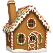gingerbread house sticker