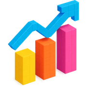 stats icon sticker