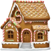 gingerbread house sticker