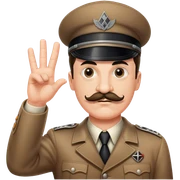 Hitler salute  sticker