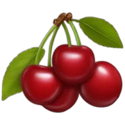 cherries sticker